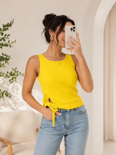 کراپ تاپ گره ای سایز مدیوم